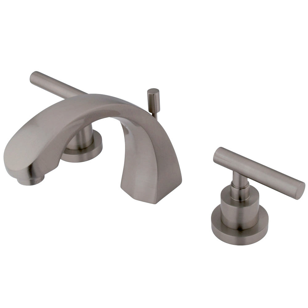 Manhattan 8 inch Modern Widespread Bathroom Faucet