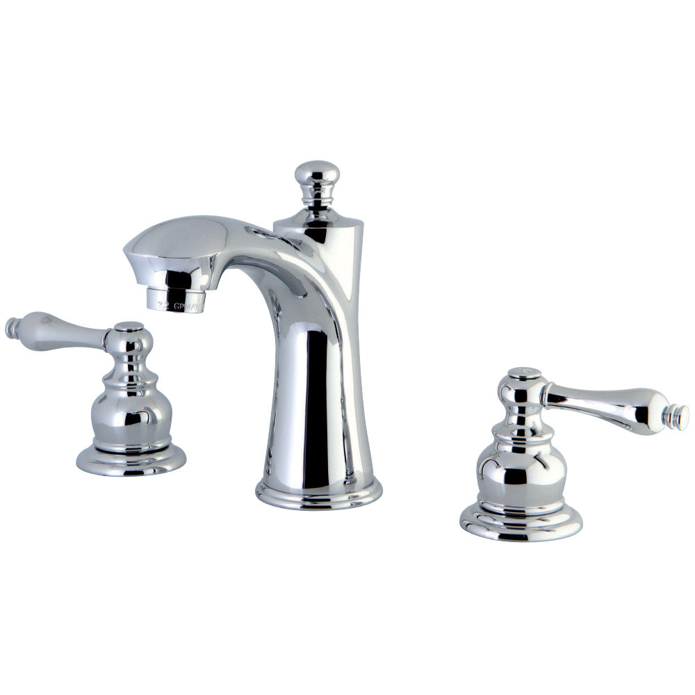 Victorian 8" Widespread Bathroom Faucet In 5.3" Spout Height