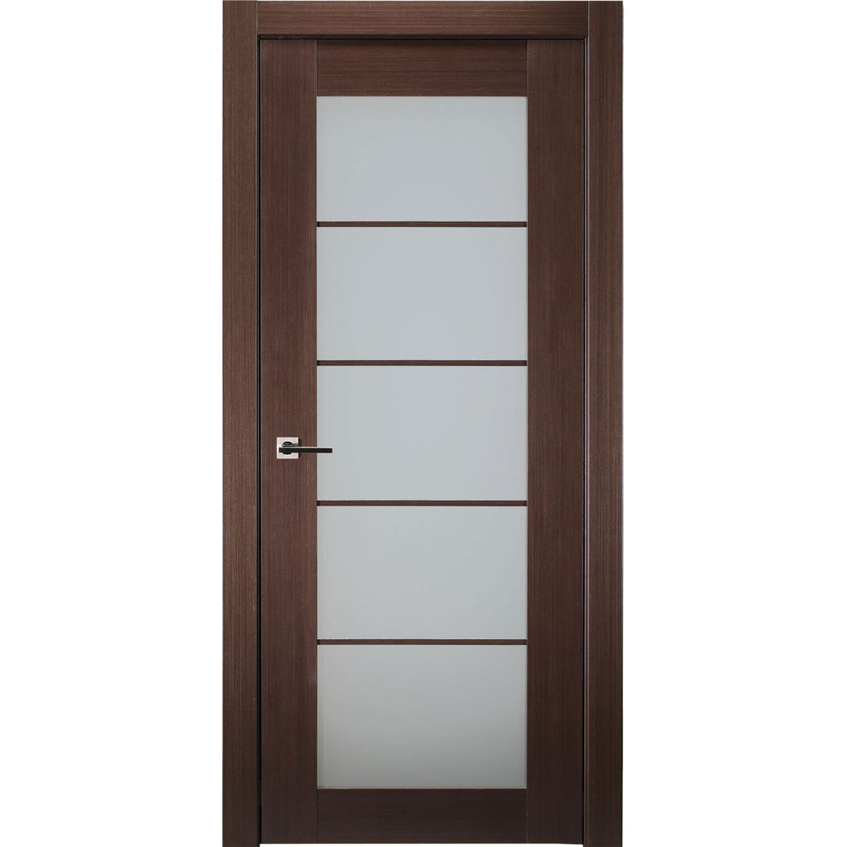 Mia 5 Lite Interior Door in Wenge Finish