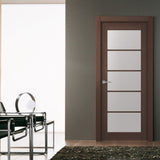 Mia 5 Lite Interior Door in Wenge Finish