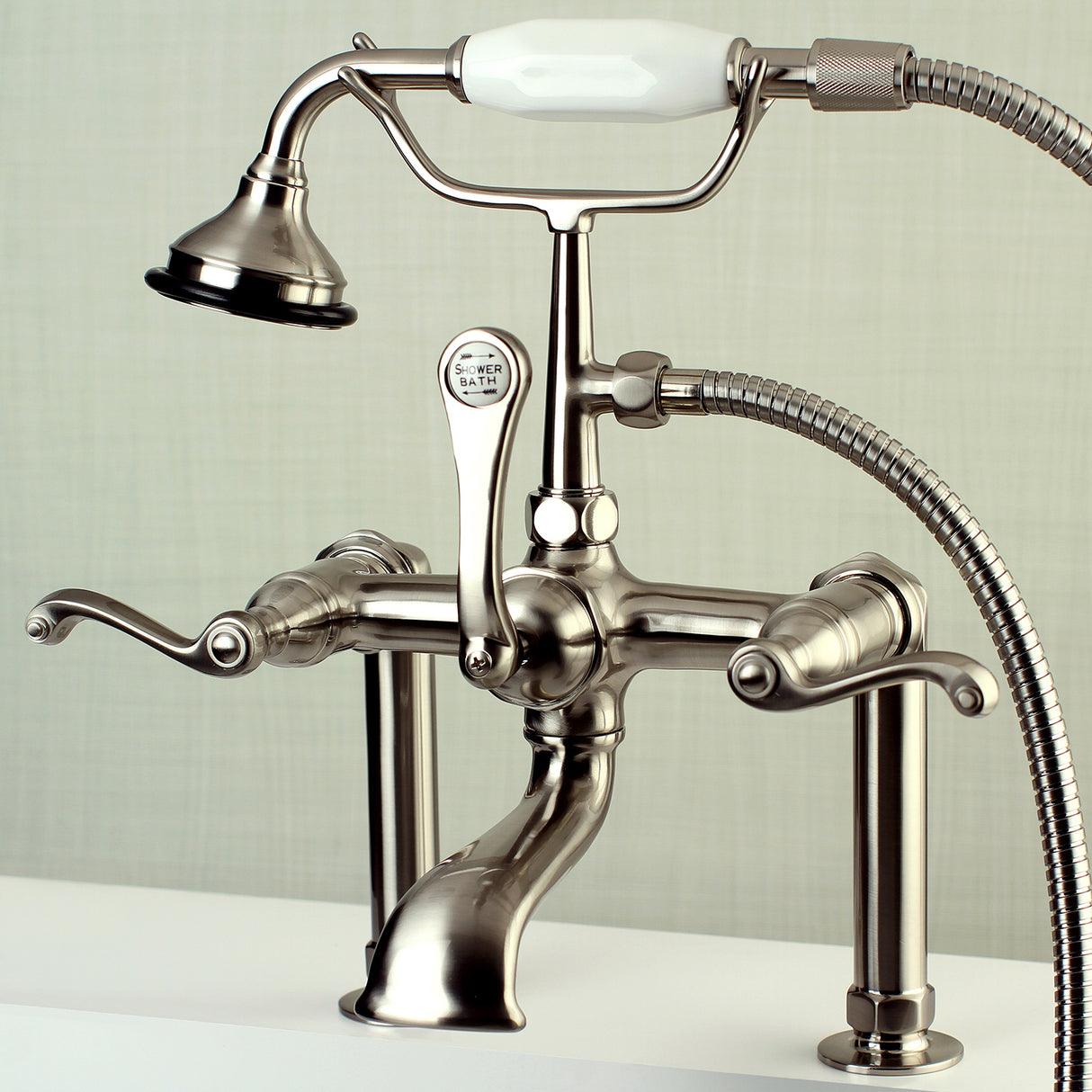 Royale Deck Mount Clawfoot Tub Faucet