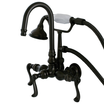 Royale Wall Mount Clawfoot Tub Faucet