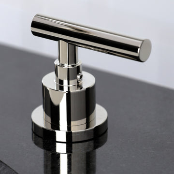 Manhattan Widespread Bathroom Faucet with Brass Pop-Up