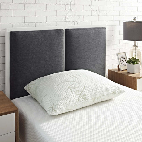 Relax Standard Pillow in White - BUILDMYPLACE