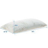 Relax Standard Pillow in White - BUILDMYPLACE