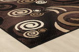 Moderno 21 Area Rugs Brown 8-X-10