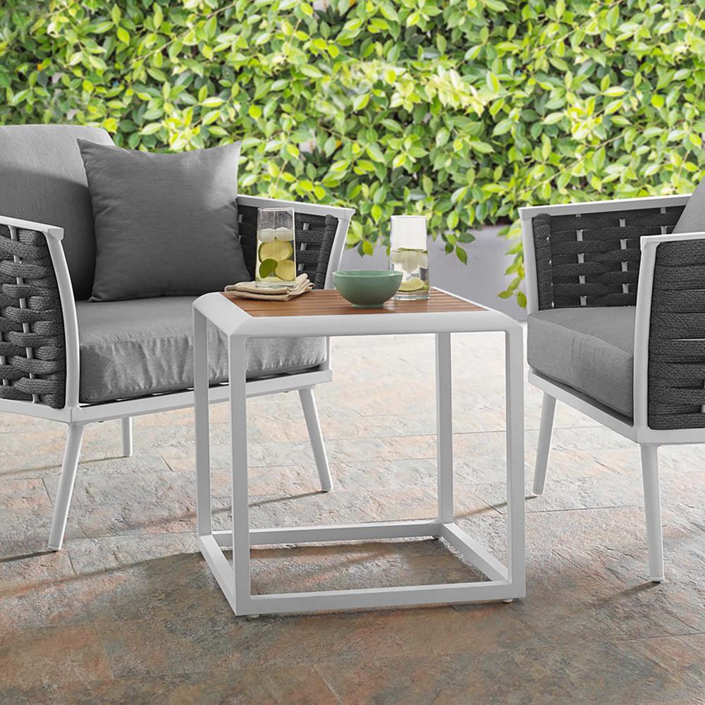 Stance Outdoor Patio Aluminum Side Table - BUILDMYPLACE