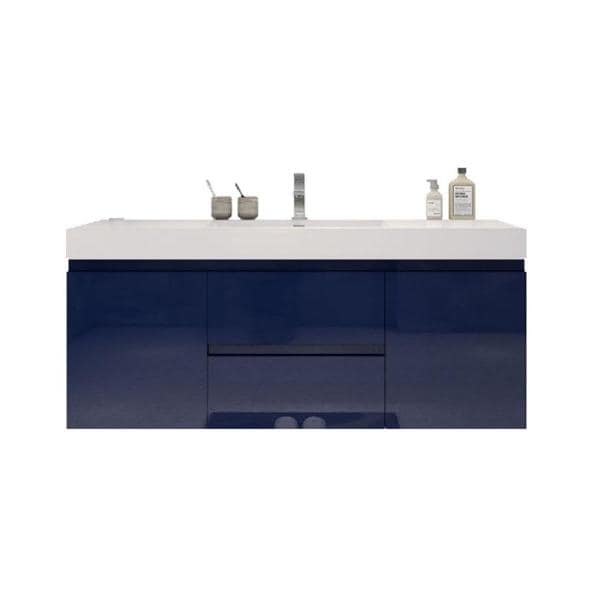 Fusion Floating / Wall Mounted Bathroom Vanity with Acrylic Sink