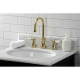 Bel Air Widespread Bathroom Faucet with Brass Pop Up - BUILDMYPLACE