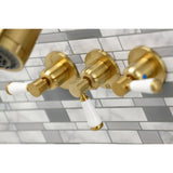 Paris Three Handle Tub And Shower Faucet