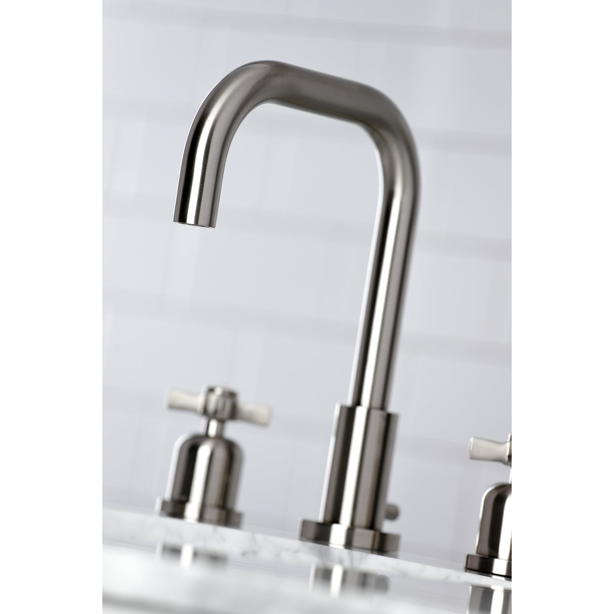 Millennium Widespread Bathroom Faucet With Dual Cross Handle