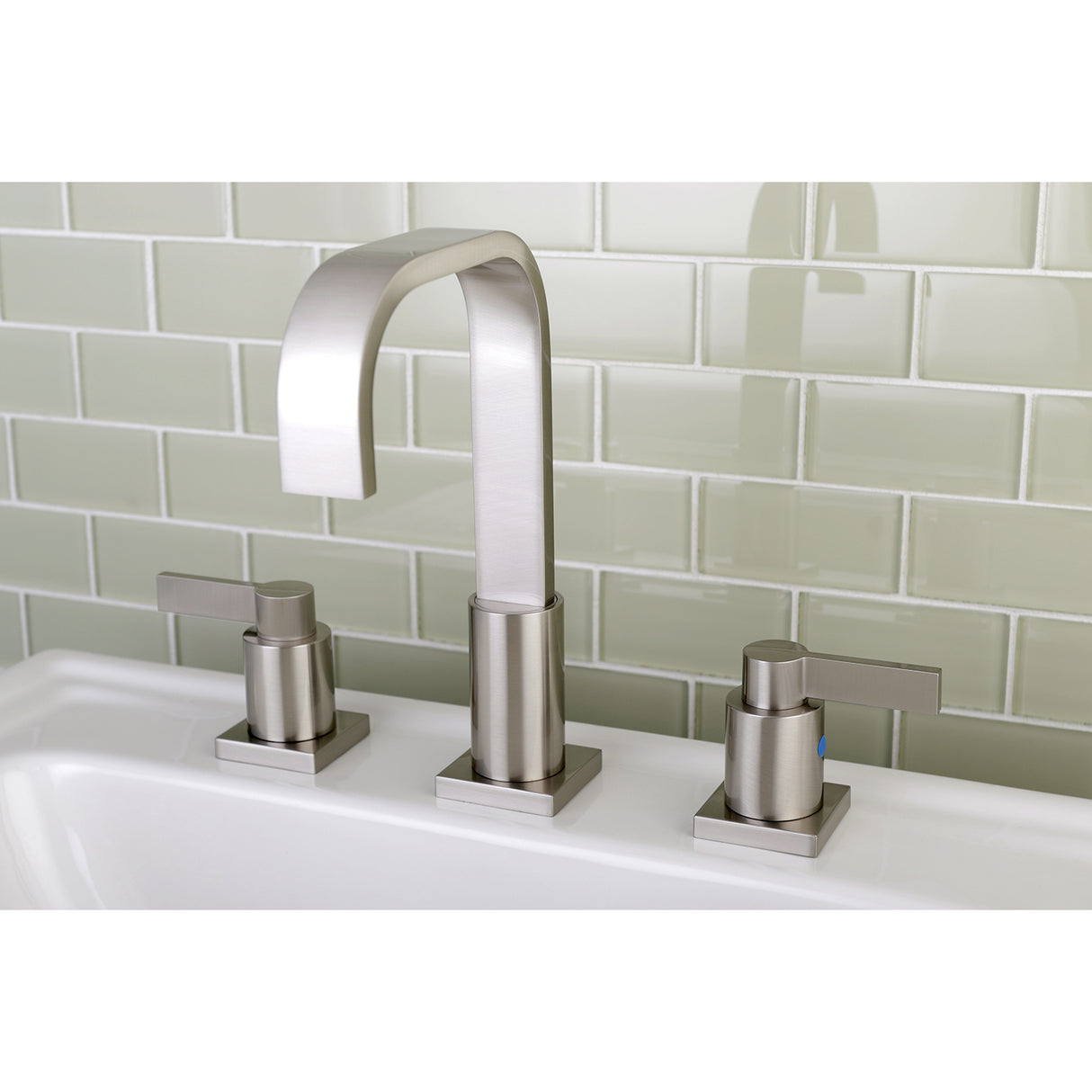 NuvoFusion Widespread Modern Bathroom Faucet