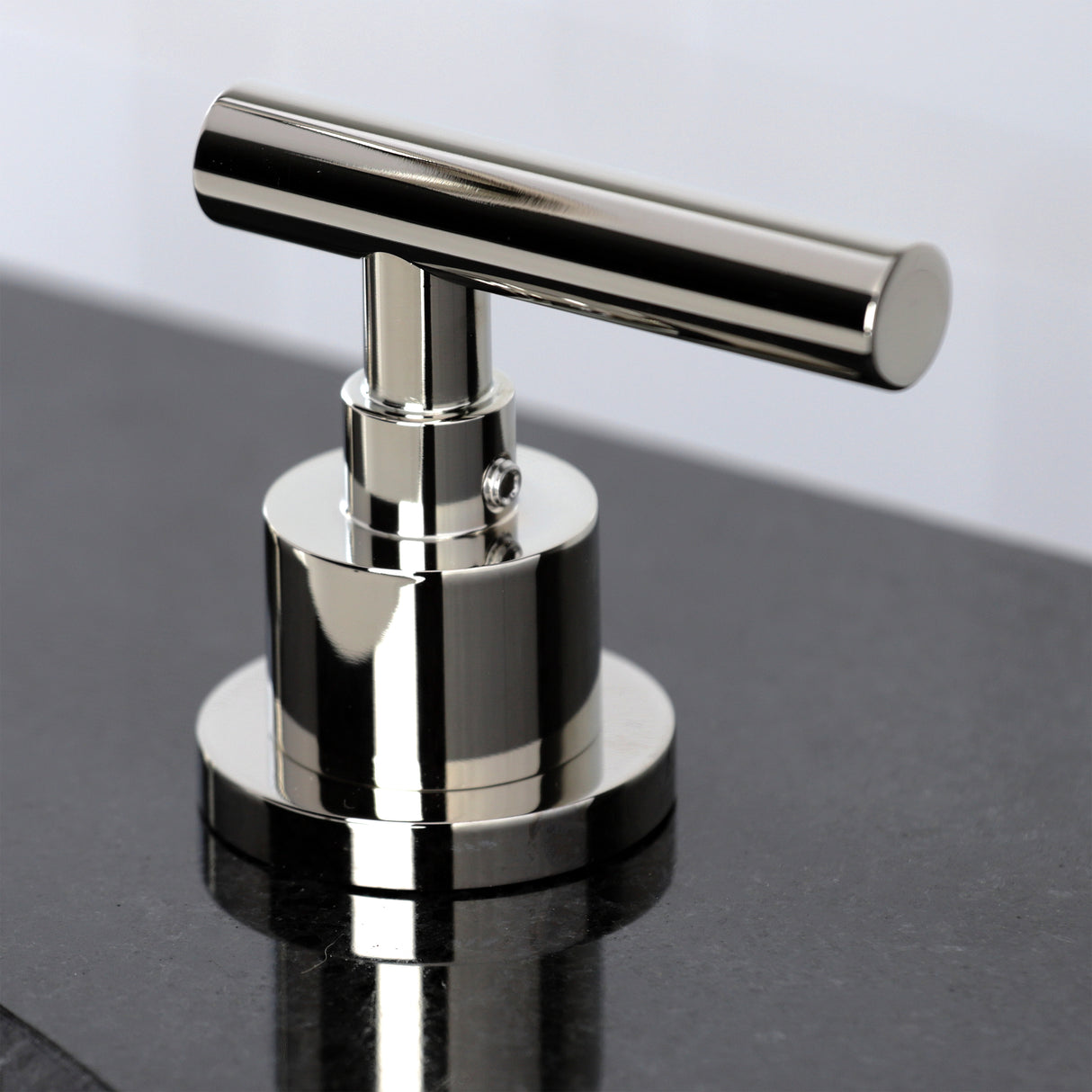 Modern Widespread Bathroom Faucet with Brass Pop-Up