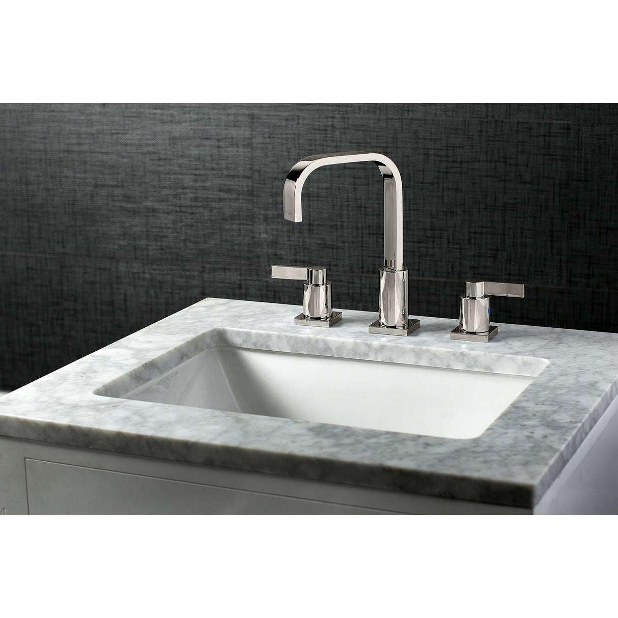 NuvoFusion Widespread Modern Bathroom Faucet