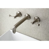 Metropolitan Modern Style Wall Mount Bathroom Faucet