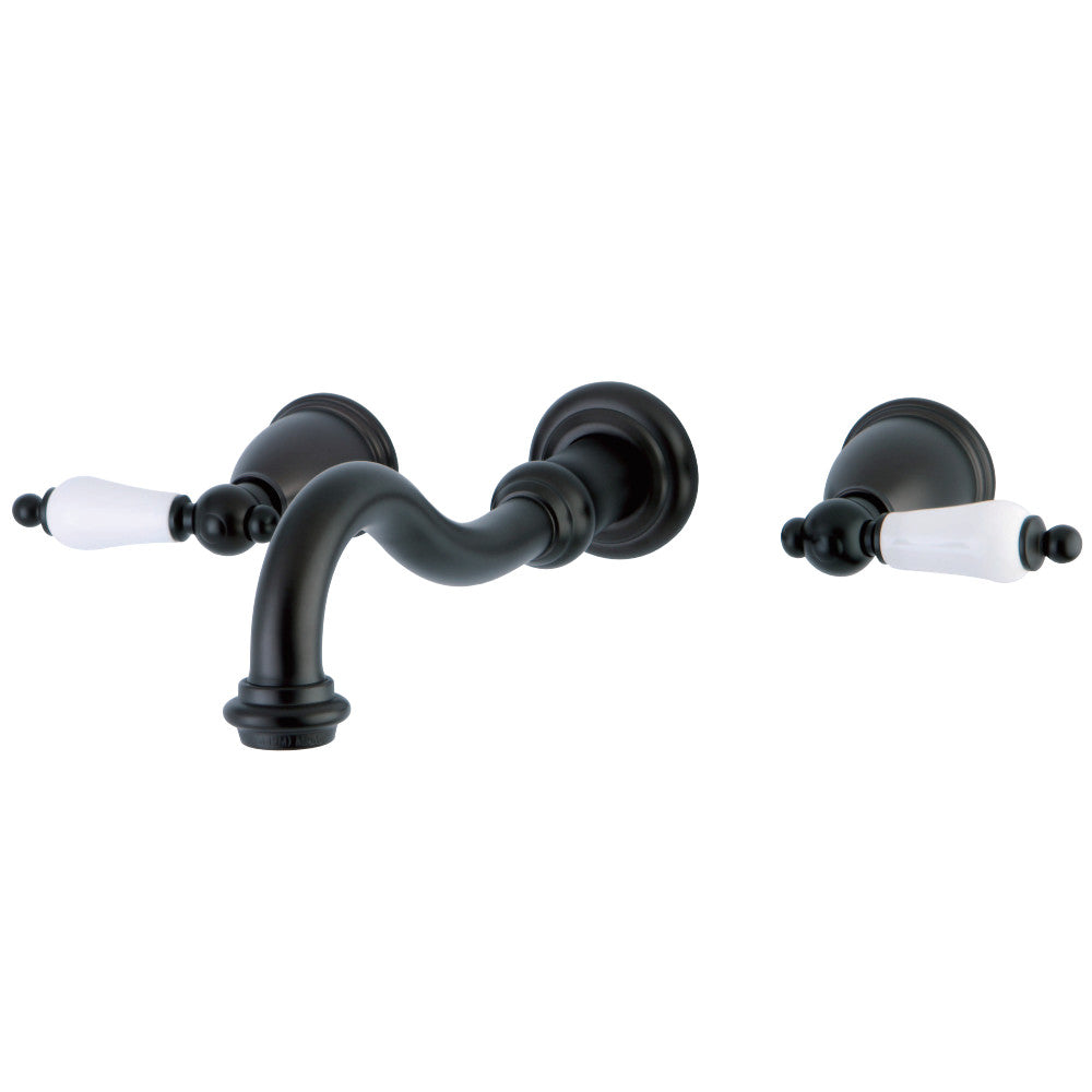 Vintage 2-Handle Traditional Wall Mount Bathroom Faucet