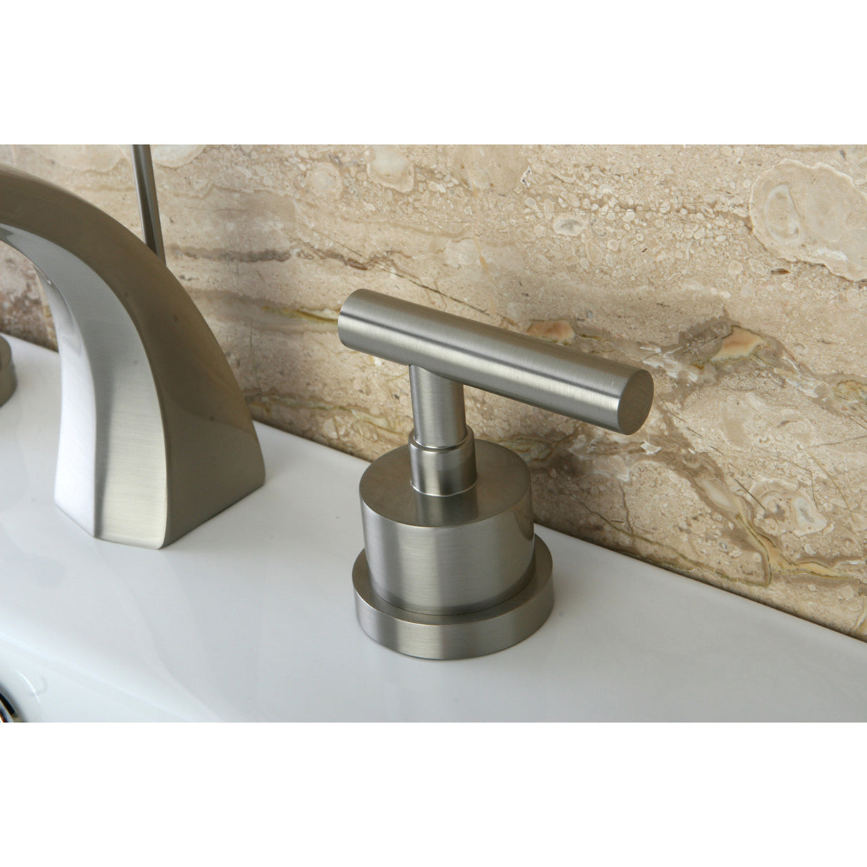 Manhattan 8 inch Modern Widespread Bathroom Faucet