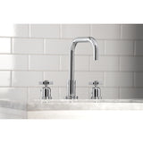 Millennium Widespread Bathroom Faucet With Dual Cross Handle