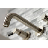 Kaiser Easy To Clean Two Handle Wall Mount Bathroom Faucet