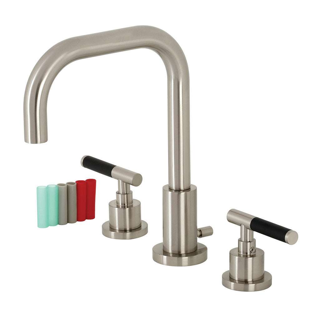 Kaiser Widespread Bathroom Faucet with Brass Pop-Up