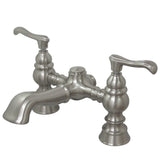 Vintage 7" Deck Mount Tub Faucet