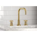 Millennium Widespread Bathroom Faucet With Dual Cross Handle