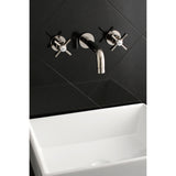 Millennium Two Handle Wall Mount Bathroom Faucet