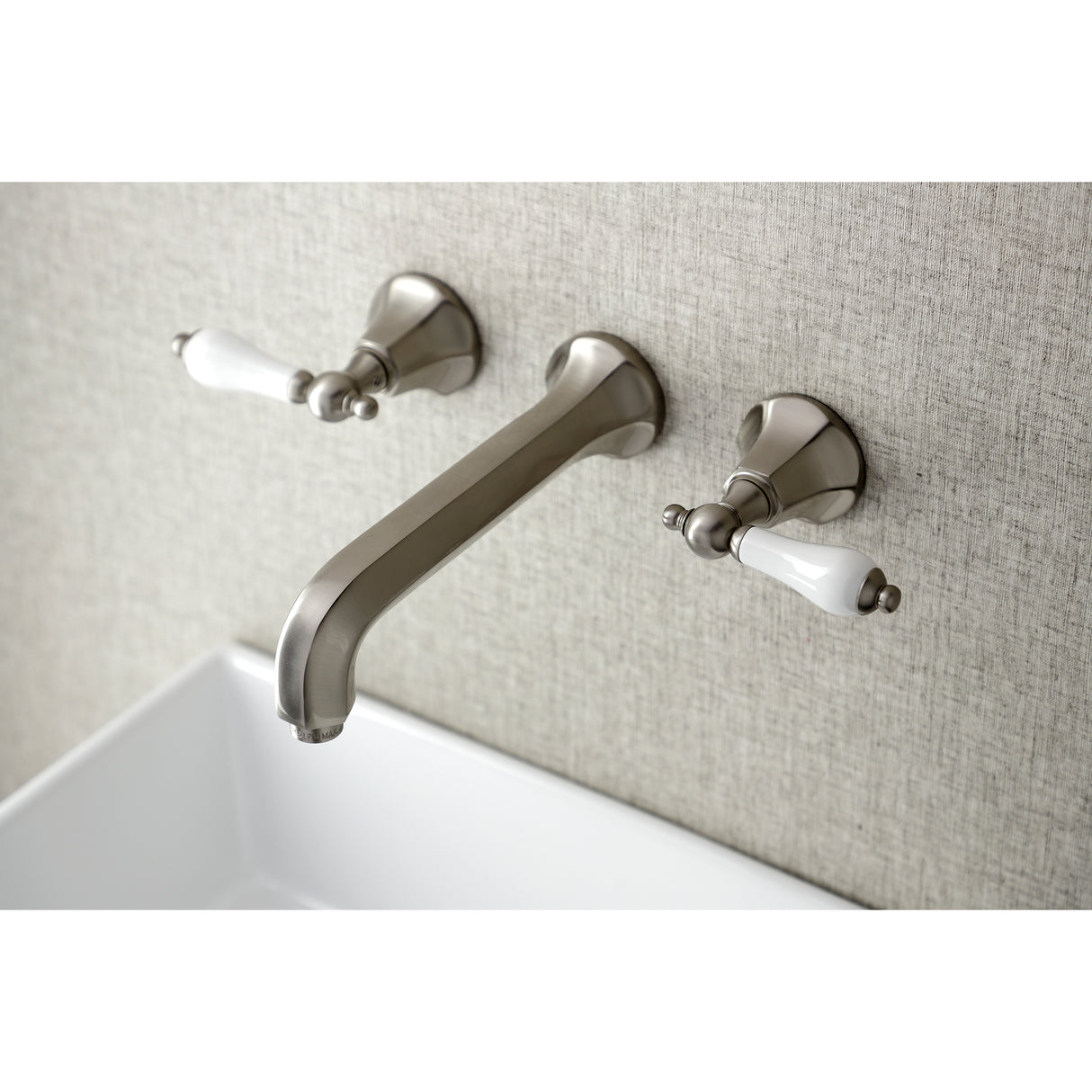 Metropolitan 2-Handle Wall Mount Bathroom Faucet