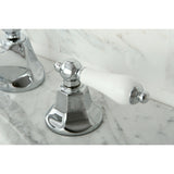 Metropolitan 8 In. Two-handle 3-Hole Deck Mount Widespread Bathroom Sink Faucet