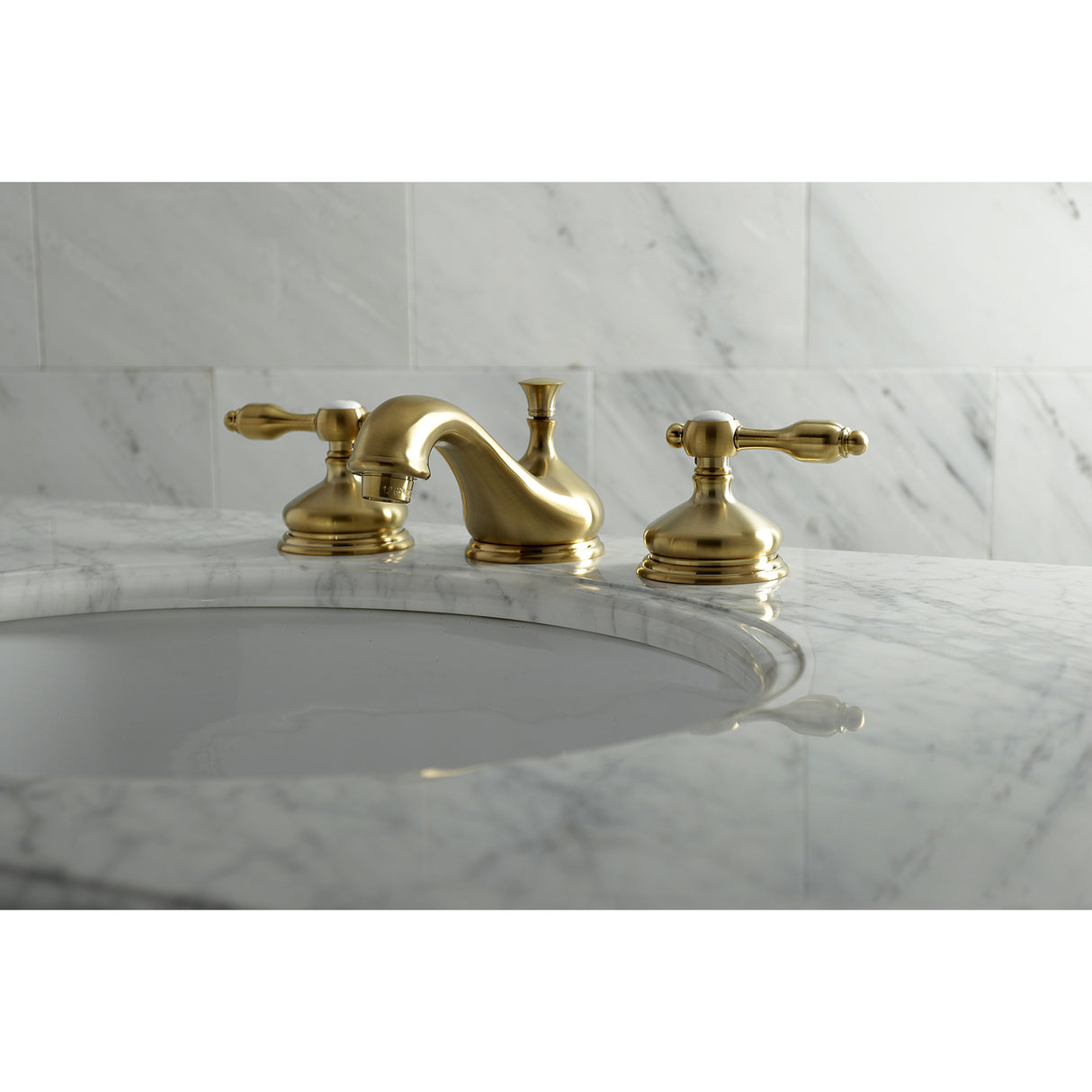 Tudor 8 inch Widespread Bathroom Faucet