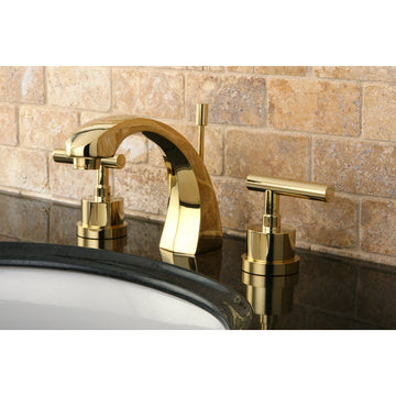 Manhattan 8 inch Modern Widespread Bathroom Faucet