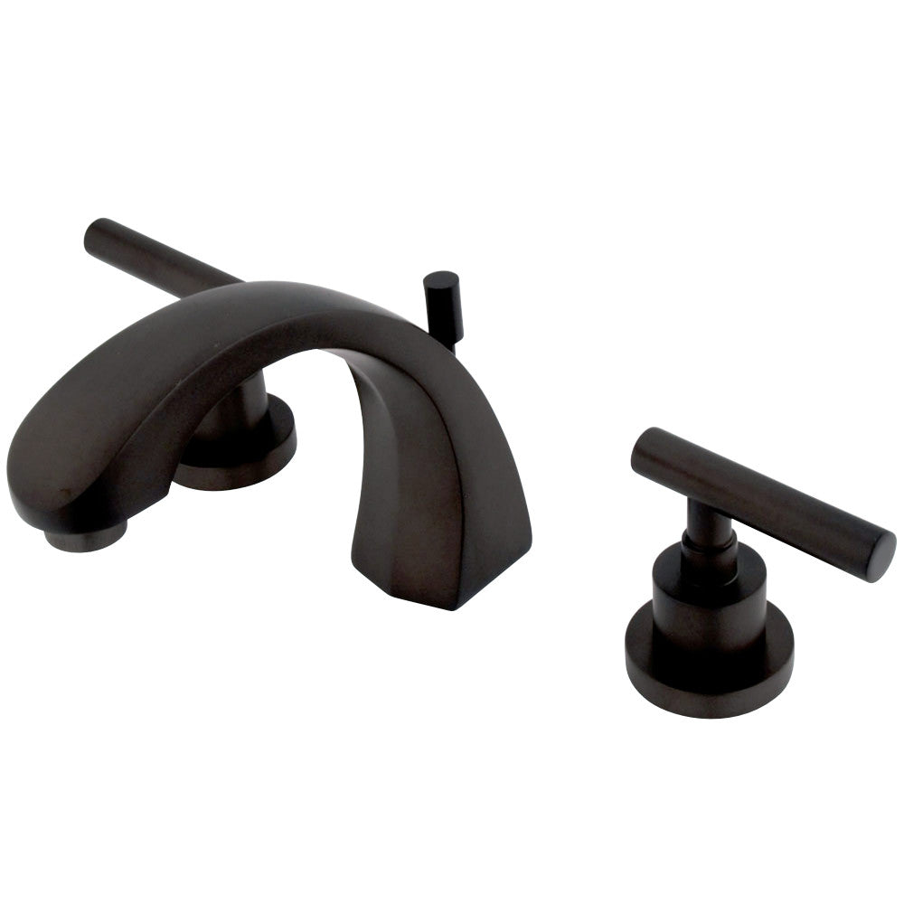 Manhattan 8 inch Modern Widespread Bathroom Faucet