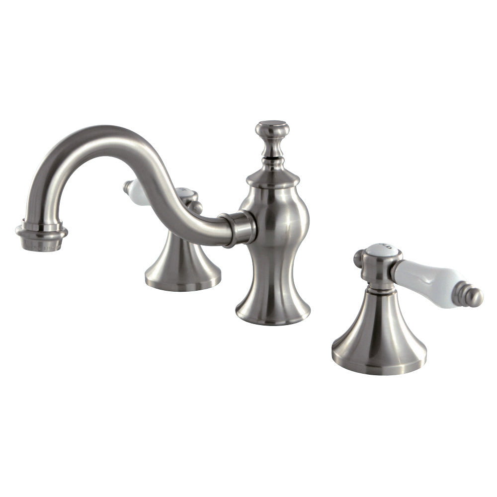 Widespread Lavatory Faucet With Brass Pop Up, 6.1 " In Spout Reach