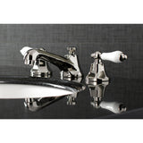 Metropolitan 8 In. Two-handle 3-Hole Deck Mount Widespread Bathroom Sink Faucet