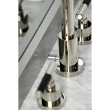 Kaiser Widespread Bathroom Faucet with Brass Pop-Up