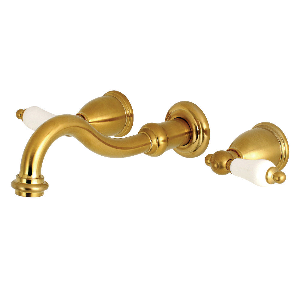 Vintage 2-Handle Traditional Wall Mount Bathroom Faucet