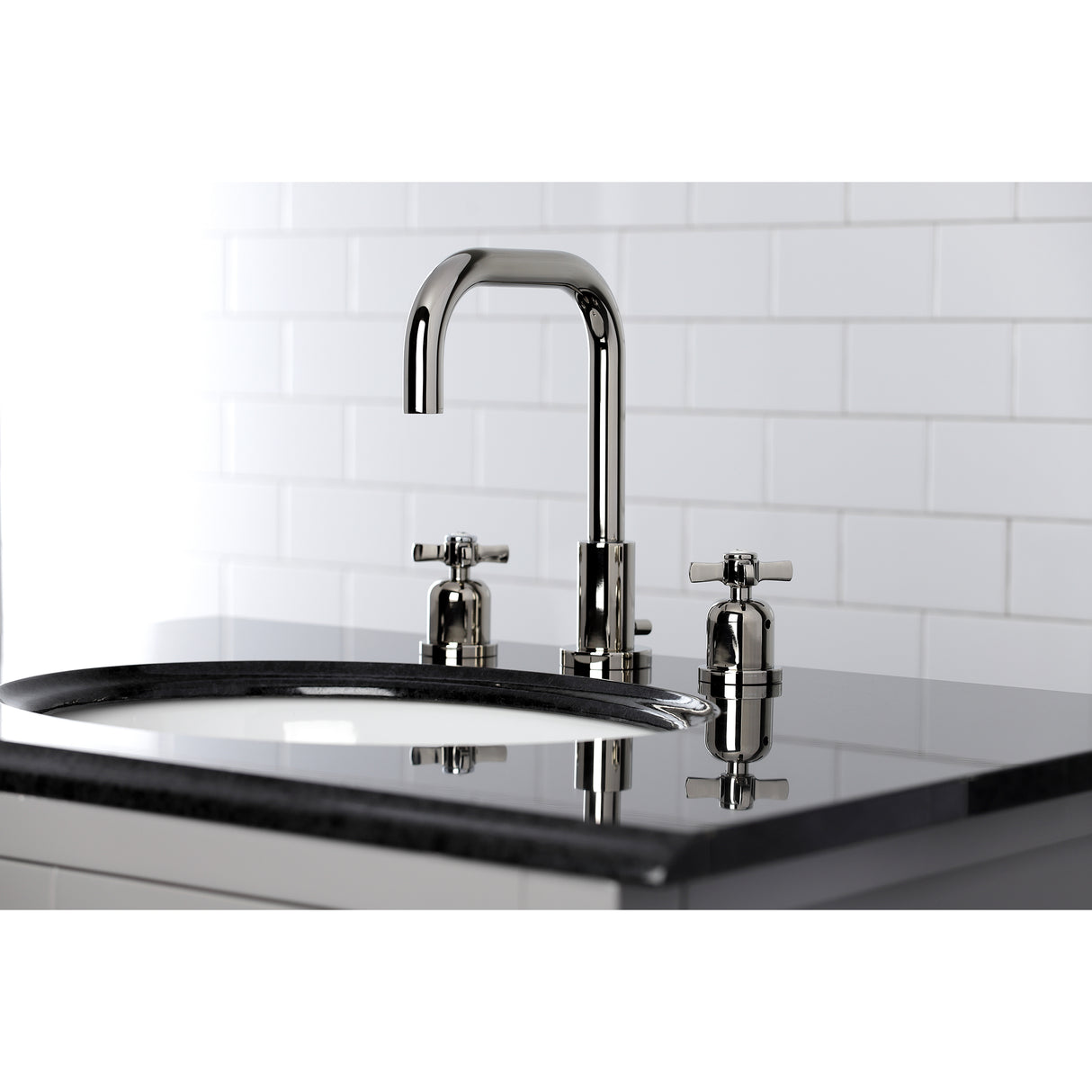 Millennium Widespread Bathroom Faucet With Dual Cross Handle