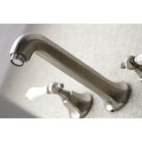 Metropolitan 2-Handle Wall Mount Bathroom Faucet