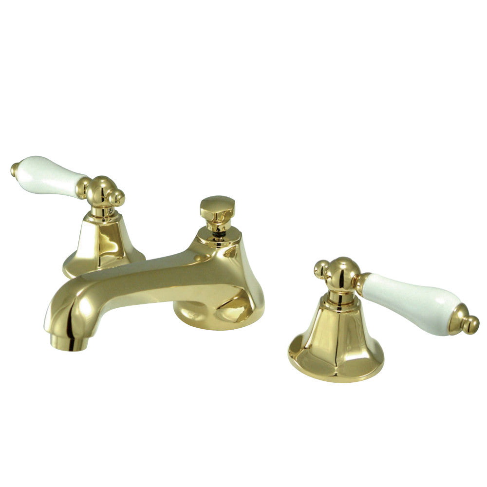 Metropolitan 8 In. Two-handle 3-Hole Deck Mount Widespread Bathroom Sink Faucet