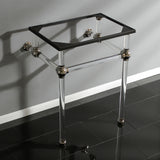 Templeton 24" x 20-3/8" x 30" Acrylic Console Sink Legs