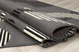 Moderno 6 Area Rugs Grey 8-X-10