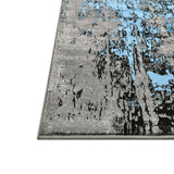 Impulse-927 Area Rugs Rectangle Denim 5-X-7