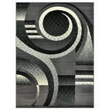 Moderno 19 Area Rugs Grey 8-X-10