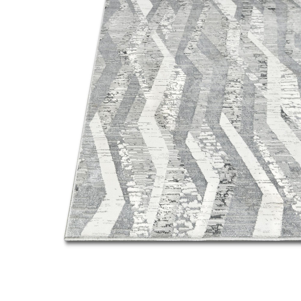 Talia-776 Area Rugs Rectangle Metallic 5-X-7