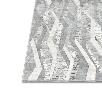 Talia-776 Area Rugs Rectangle Metallic 5-X-7