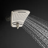 Single Wall Mount Fixed Rain Shower Head - High Pressure Showerhead - Upgraded Fixed Showerhead