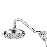 High Pressure Dual Shower Head System - Water Saving Shower Head With 6 Shower Spray Functions