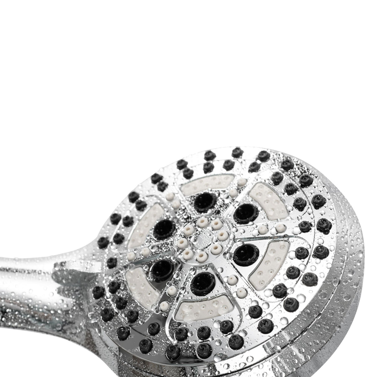 High Pressure Dual Shower Head System - Water Saving Shower Head With 6 Shower Spray Functions