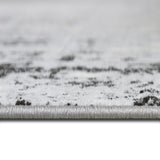 Sofia-477 Area Rugs Rectangle Black 5-X-7