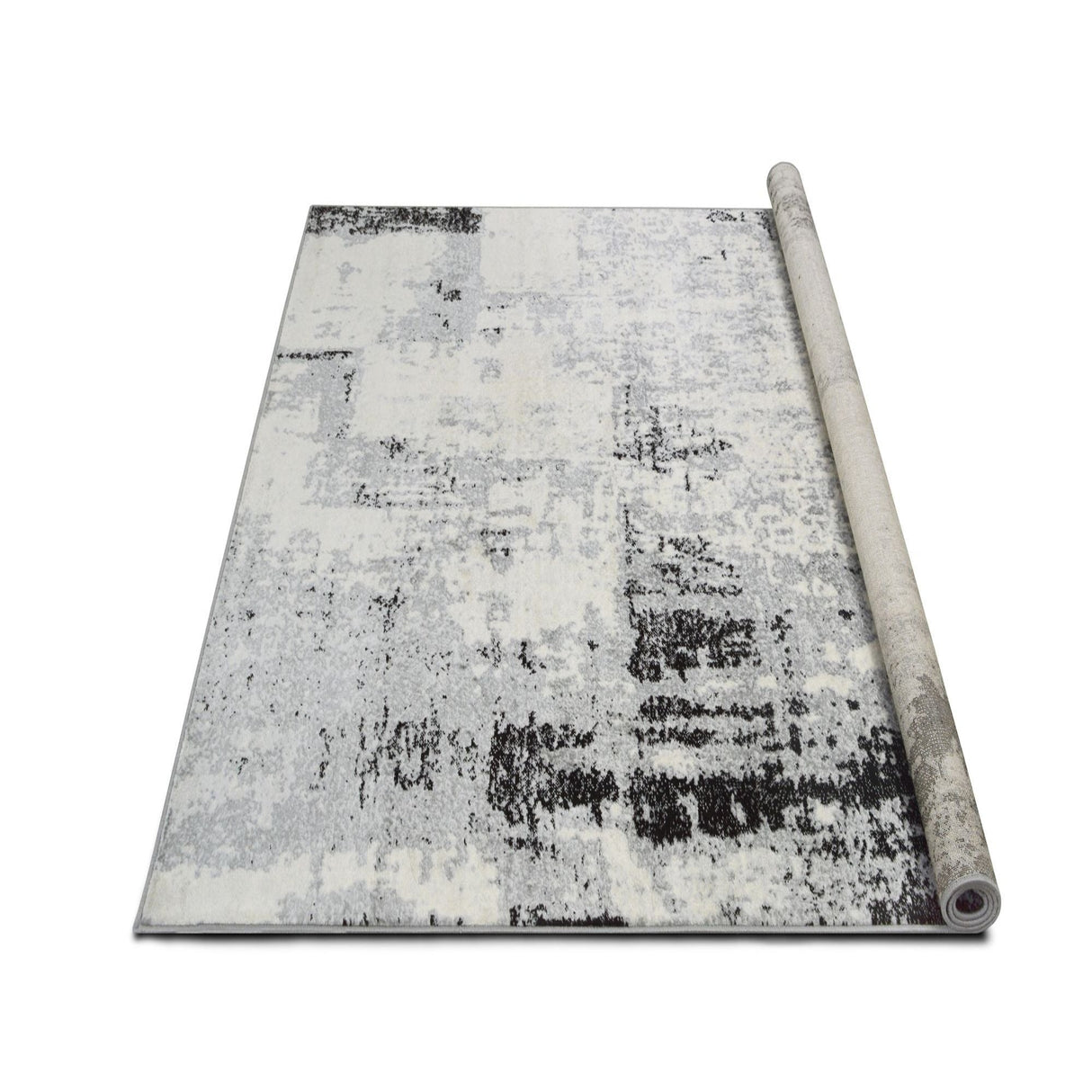 Sofia-477 Area Rugs Rectangle Black 5-X-7